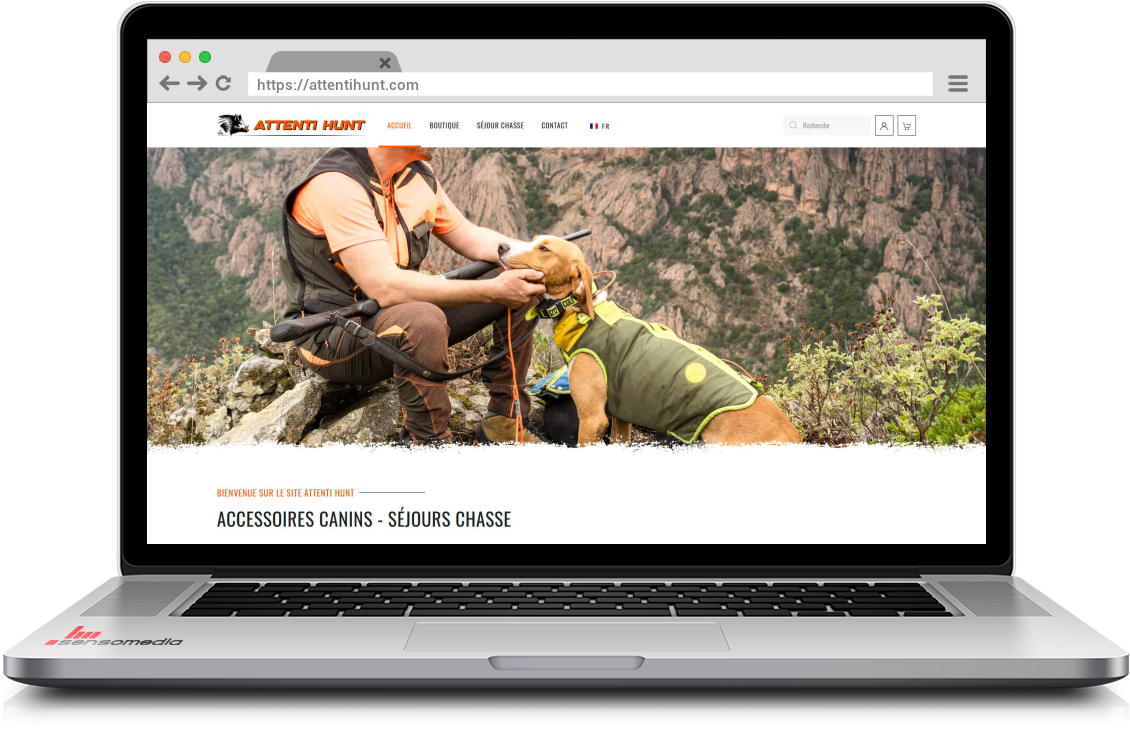 Site web officiel Accessoires canins - Séjours chasse