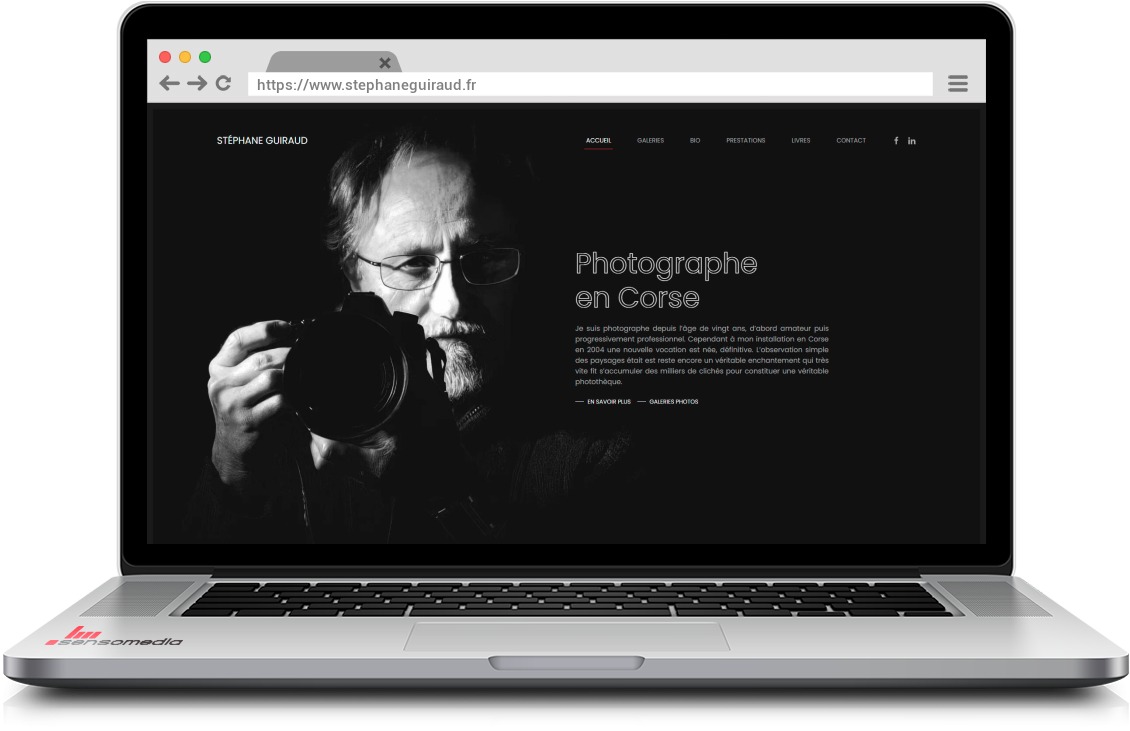 Site web officiel Photographe en Corse